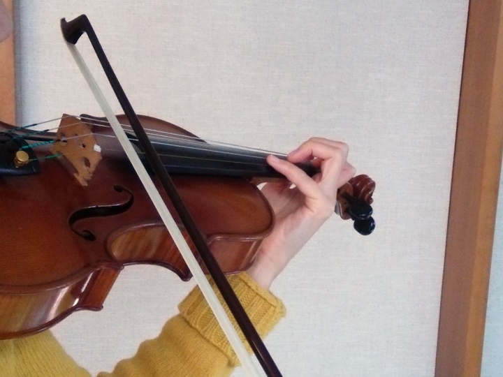 子供のバイオリンの習い事の上達について